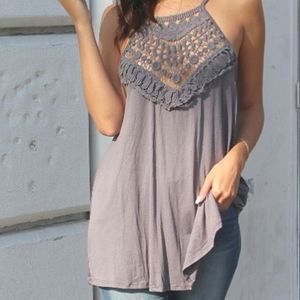 Earthbound Trading Halter Style Tank Top